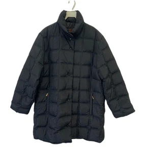 Moncler Vintage Herren XL Stepp Daunen Mantel Puffer Jacke Navy Lang #132 - Bild 1 von 12