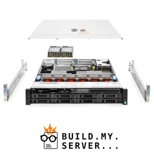 Dell PowerEdge R730 Server 2x E5-2680v4 2.40Ghz 28-Core 256GB H730P Rails - Picture 1 of 5