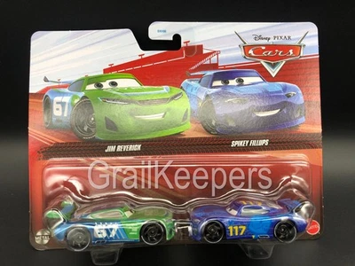 Disney Pixar Cars Jim Reverick & Spikey Rellups Pack Next Gen Piston Cup Racers Foto 1 de 4