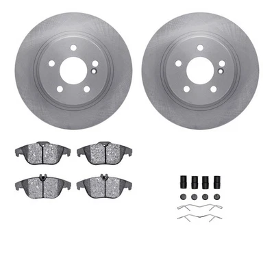 Kit de frenos de disco Dynamic Friction 6512-63432 para 10-15 Mercedes-Benz C200 C250 Foto 1 de 4
