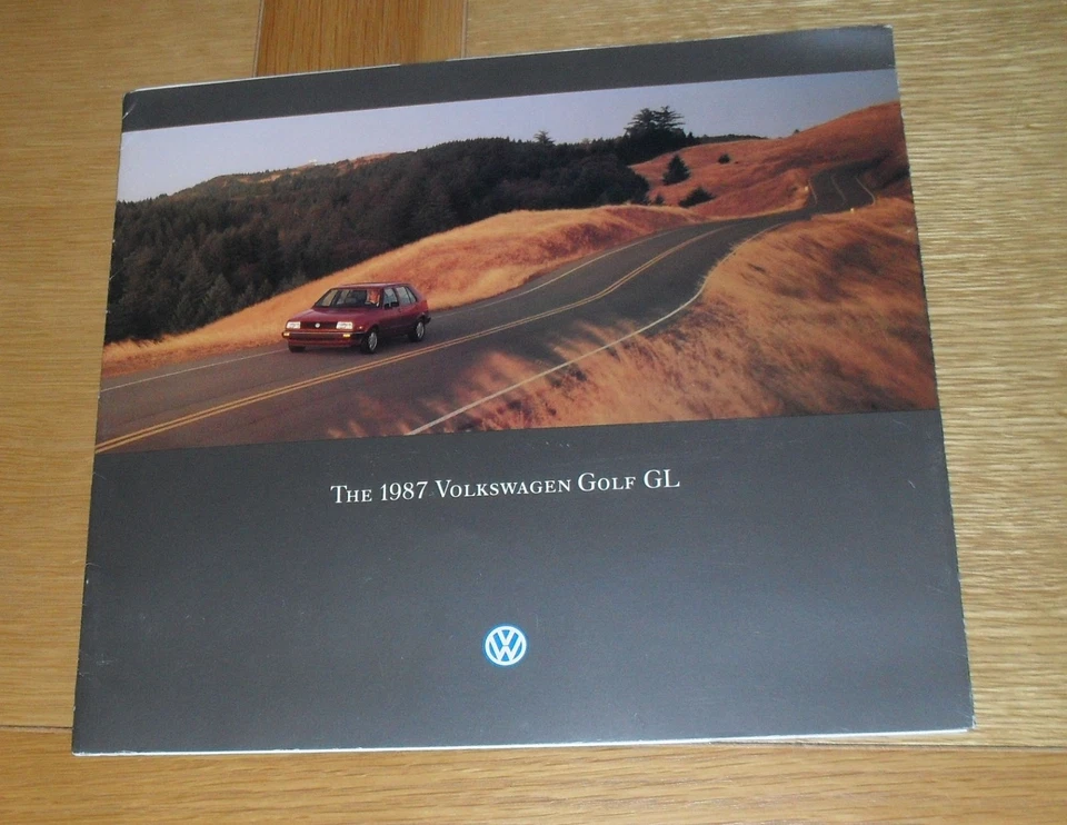 Volkswagen VW Golf GL Brochure 1987 - US Market - Image 1 of 1