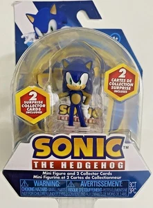 Sonic The Hedgehog Mini Actionfigur 2,5" 2 Collector Cards Sega - Bild 1 von 3