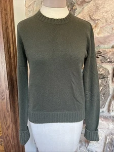 Ralph Lauren Damen Kaschmir Pullover Pulli Small S Olivgrün Neu mit Etikett - Bild 1 von 10