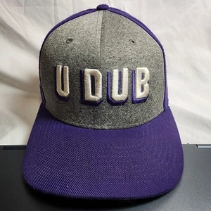 UDUB Washington Huskies Nike Dri Fit Fitted Hat M/L - Picture 1 of 7