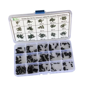 300Pcs Screw Set Screws Box For Universal Laptop PC Computer Repair Kit TDW - Afbeelding 1 van 9