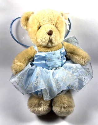 Build a Bear Workshop - Fairy Princess Bear - Snowflake Dress - Wings - Clean - Image 1 of 4