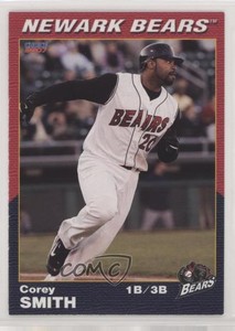 2007 Choice Newark Bears Corey Smith #24