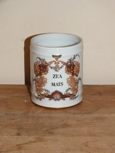 + Kleine Apothekerkanne Zea Mais aus Couleuvre Porzellan + - Bild 1 von 5