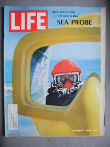 Life October 4 1968/Oceanography/Russian Moon Shot/Birth Control/El Capitan/Art - Picture 1 of 1