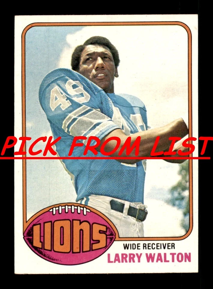 1976 Topps Football 2-249 EX/EX+ Pick From List All PICTURED - Image 1 of 1
