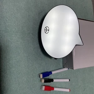 Vivitar Mini Light Up Message Board w& Three Erasable Markers 5  3/4 x 4 - Picture 1 of 7