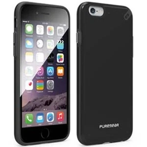 PureGear Slim Shell Case for Apple iPhone 6/6S / 6S - Black / Black - Picture 1 of 12