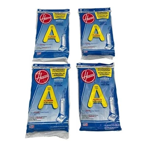 Hoover Upright Allergen Filtration Type A Replacement Vacuum Bags Lot 4 - Picture 1 of 23