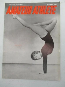 AMATEUR ATHLETE MAGAZINE NOVEMBER 1967 V 38 NO 11 MARIE WALTHER EARL MCCULLOUCH - Bild 1 von 2