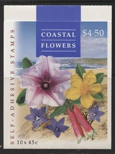 AUSTRALIA 1999 SG SB129ba: Coastal Flowers Booklet (pane SG 1863da) MNH #S518 - Picture 1 of 2