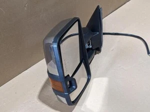 OEM 99-02 GM GMC Chrome Heated Amber Signal LED Driver LH Side Power Tow Mirror - Bild 1 von 20