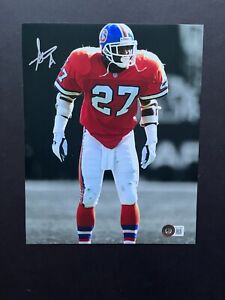 Steve Atwater Hot autographed signed Broncos 8x10 photo Beckett BAS coa
