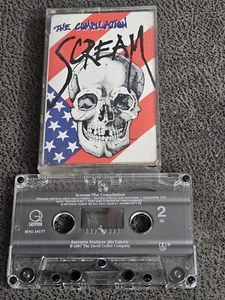 1987 Vintage SCREAM punk rock compilation Cassette Tape Jane's Addiction TSOL - Picture 1 of 7