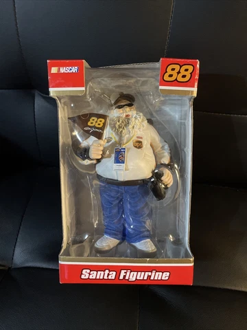 2008 Trevco NASCAR UPS Santa Figure Dale Jarrett #88 Exclusive 8 Inch New in Box Cover