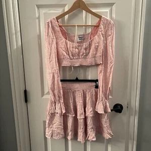 Damen Prinzessin Polly 2-teiliges Outfit rosa Größe 0 - Bild 1 von 6