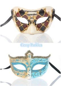 SN-B1-1 Venetian Musical Style Masquerade Couple Carnival Masks - Picture 1 of 11