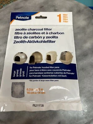 Petmate Booda Clean Step Cat Litter Box Charcoal Filter Replacement 1-Count - Image 1 of 2