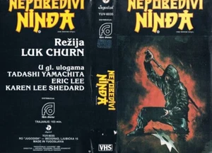 THE SHINOBI NINJA (1981) TADASHI YAMASHITA - YASUHIRO SHIKAMURA  YUGOSLAVIAN VHS - Picture 1 of 1