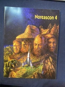 NOREASCON 4 - 2004 The 62nd World Science Fiction Convention Boston Mass Book - Picture 1 of 6
