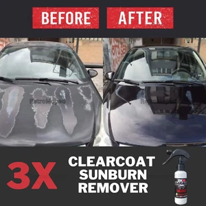 3X Clear Coat Sunburn Remover 100ML for Fade Car Paint Scrub for... - Picture 1 of 2