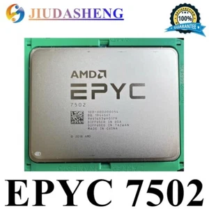 AMD Rome EPYC 7502 2.50GHz 32-Core 128MB SP3 CPU Processor 180W NO VENDOR LOCK - Picture 1 of 1