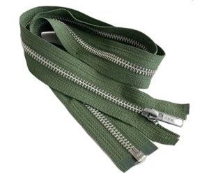 36 Inch YKK #5 Medium Weight Aluminum Metal Jacket Zipper Separating Made in USA - Picture 1 of 43