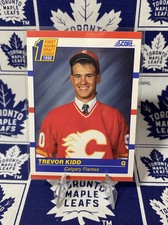 1990-91 Score First Round Draft Choice Trevor Kidd #438 Rookie RC