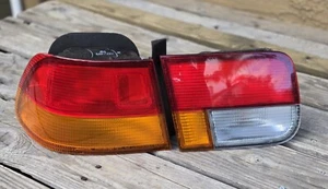 Honda Civic 1996-1998 Inner & Outer Left Rear Tail Lights PN 043 1280L and 1277L - Picture 1 of 5