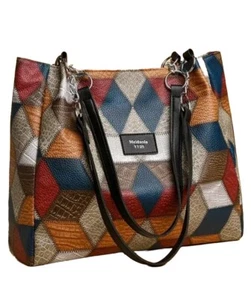 Neue Damen Handtasche klassische Handtaschen Umhängetasche - Bild 1 von 3