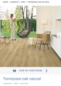 Quick Step Creo Laminate flooring -6 Different designs Quality laminate flooring - Picture 1 of 20