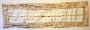 VINTAGE WALL DECOR ART ABSTRACT NATURAL COLOR PAPER HANDMADE - Picture 1 of 3