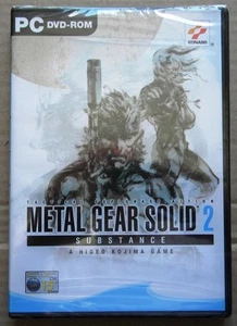 METAL GEAR SOLID 2 SUBSTANCE PC NUOVO - Foto 1 di 2