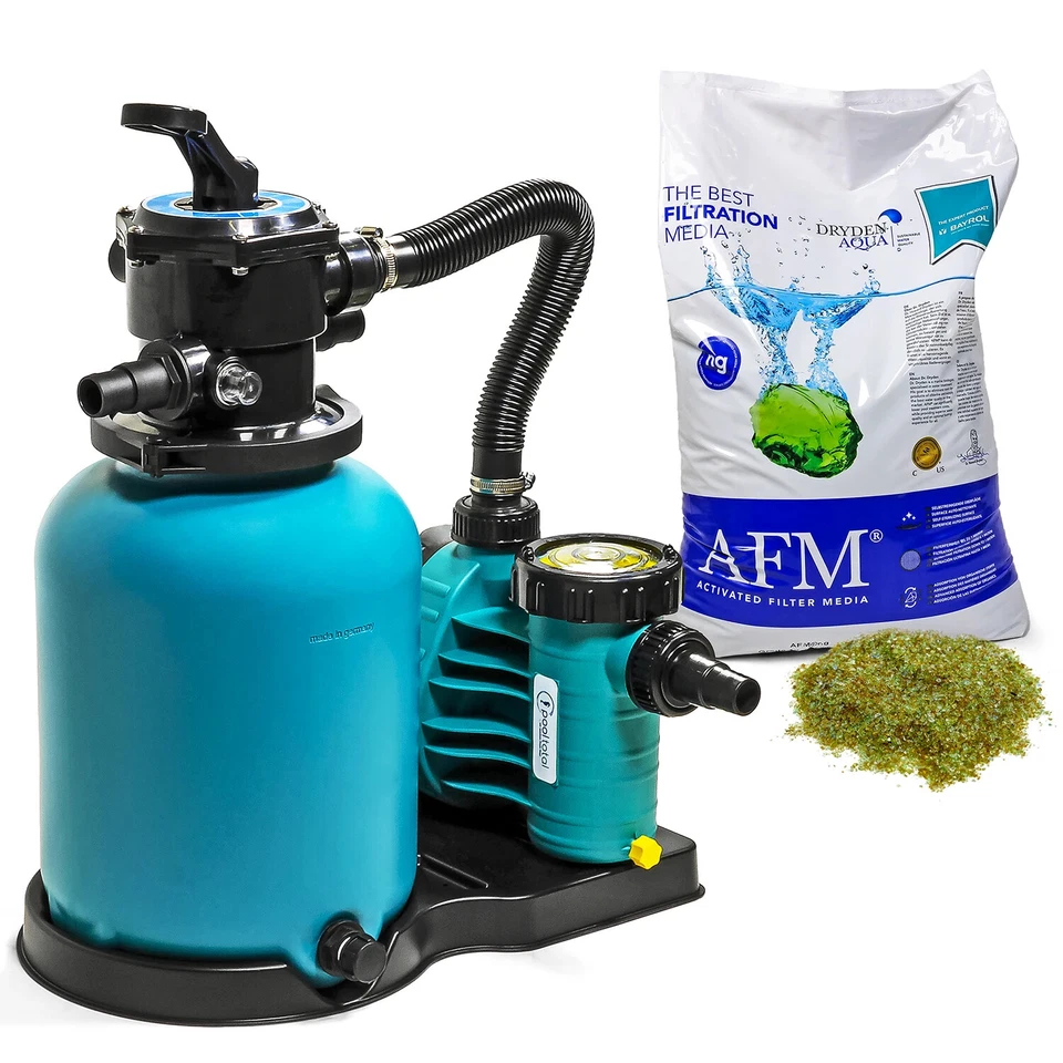 Sandfilter brillant 300 AQUAPLUS 6 1x AFM Glas Filtermaterial Pool total
