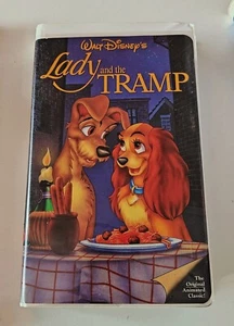 Walt Disney's Lady and the Tramp Black Diamond 💎 Edition VHS - Picture 1 of 4