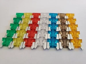 35PCS Car Auto Mini Micro Blade Fuse 5 7.5 10 15 20 25 30Amp Accessories Kits - Picture 1 of 10