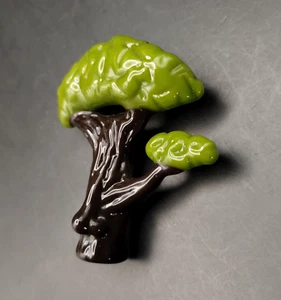 Heady Nose Tree Glass Pendant - (Subconscious Design) Handmade in USA - Picture 1 of 13