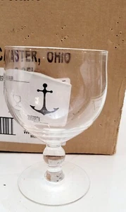 Case Of 13 Anchor Hocking 3959RTX Goblet 16Oz Clear Schooner Glass Rim Tempered  - Picture 1 of 9
