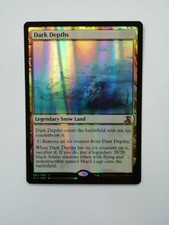 MTG From the Vault Lore: FOIL Dark Depths + Marit Lage token near mint
