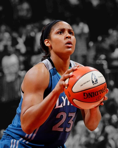 WNBA Minnesota Lynx MAYA MOORE Glossy 8x10 Photo Spotlight Basketball Poster Cover