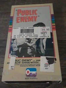 The Public Enemy VHS, 1986 Key Video Original Wrapper with watermark b23 - Picture 1 of 7