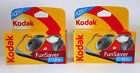 2 x TWO Kodak Fun Flash Disposable SUC Camera 27exp. + 12 FREE = 39exp. UK  BNIP