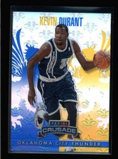 KEVIN DURANT 2013/14 PANINI CRUSADE #185 HOLO PRIZM CARD AZ4690