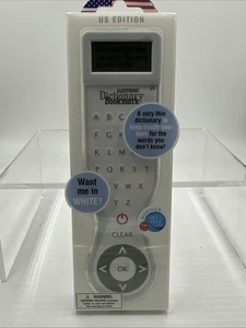 Dizionario elettronico segnalibro Collins Pocket Webster nuovo con etichette edizione USA - Foto 1 di 5