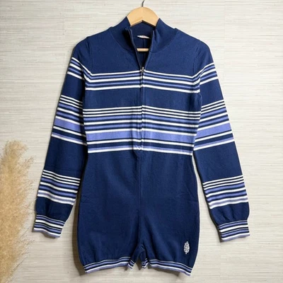 Free People Mameluco Tejido Mono Mezcla Algodón Elástico Deportivo Movimiento Pequeño Foto 1 de 4