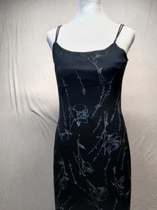 Byer Too Velvet Burnout Y2k Whimsigoth Dark Fairt Dress Formal - Bild 1 von 15